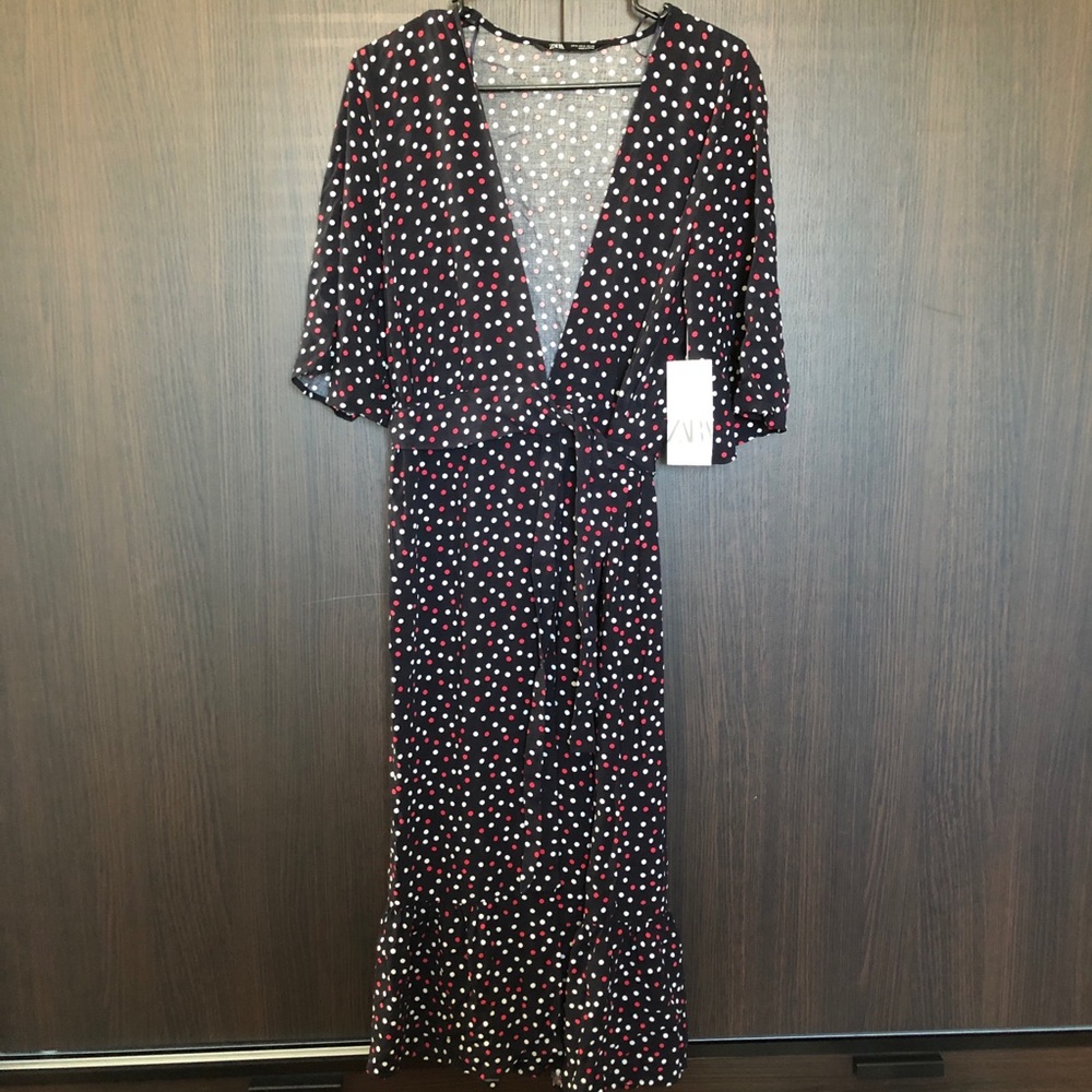 Zara wrap dress